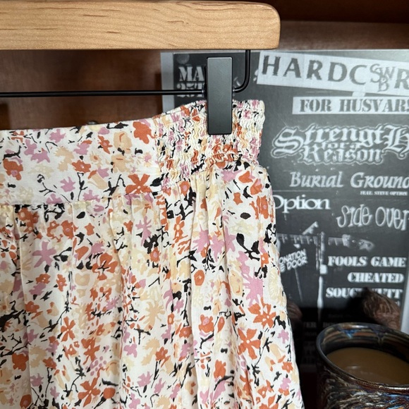 Free People - Pretty Daze Ivory Floral Print Two-Piece Dress - size medium - Picture 10 of 13